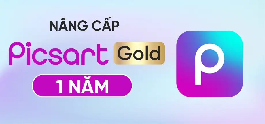 Tài khoản Picsart Pro 1 năm