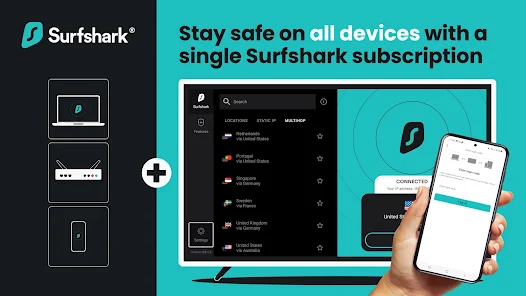 Nâng cấp tài khoản SurfShark chính chủ