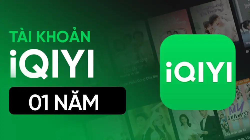 Nâng cấp tài khoản Tài khoản iQIYI tiêu chuẩn giá rẻ